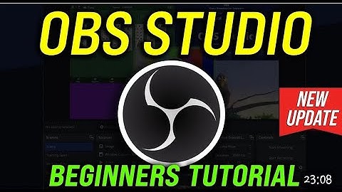 How to Use OBS Studio - 2024 Beginner Tutorial