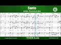 SANTO _ TENOR Guide - MISA PAGHILIUSA