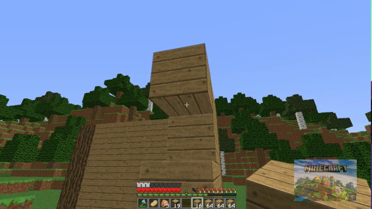Minecraft - Sinh tồn chỉ với 1 cây rìu tâp 2 - Ghost Iluvas - YouTube