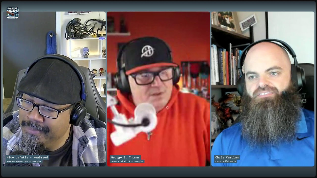 Let's Build AI Skills Daily featuring George B. Thomas and Nico Lafakis