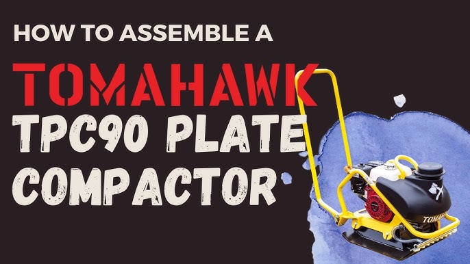Tomahawk Powe Vibatoy Plate Compacto Tampe With Poly Pad And Wheels For Dirt Asphalt Gravel Soil Compaction Tpc80 Tpc80 Wheels Tpc80 Polypad%2f317879098
