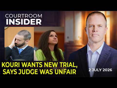 COURTROOM INSIDER | Kouri Richins says judge was unfair and wants new trial