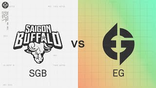 SGB vs. EG | 2022 MSI Rumble Stage Day 1 | Saigon Buffalo Esports vs. Evil Geniuses