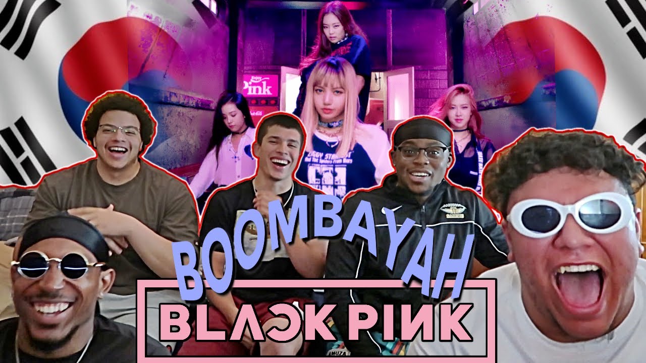 AMERICANS REACT TO BLACKPINK - '붐바야'(BOOMBAYAH) M/V