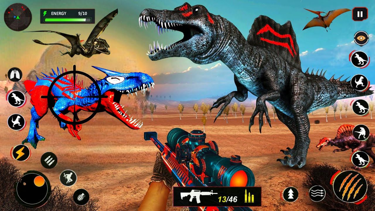 Dinosaur Hunter Shooting 3D Game | Dinosaur Game | Deadly Dinosaur zoo Game – Android Gameplay