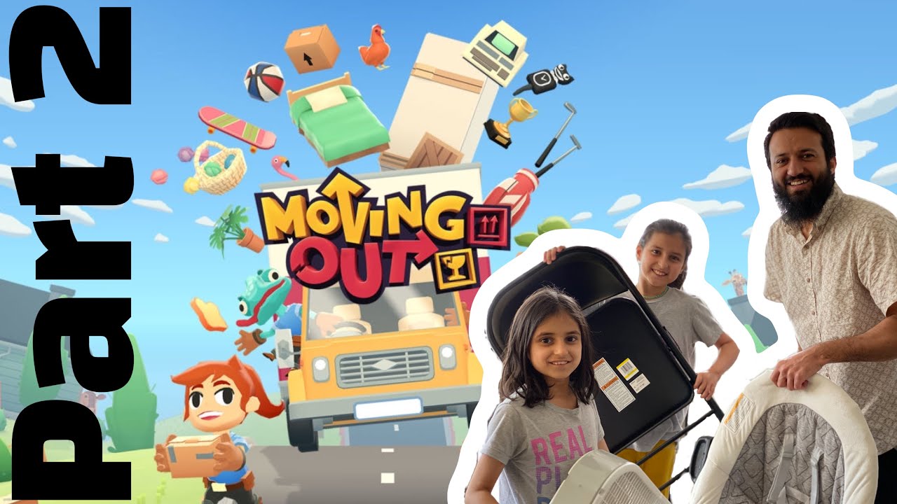 Moving Out | Game Play Poolside Pad | Best Family Game | Family Fun Time | XBox One