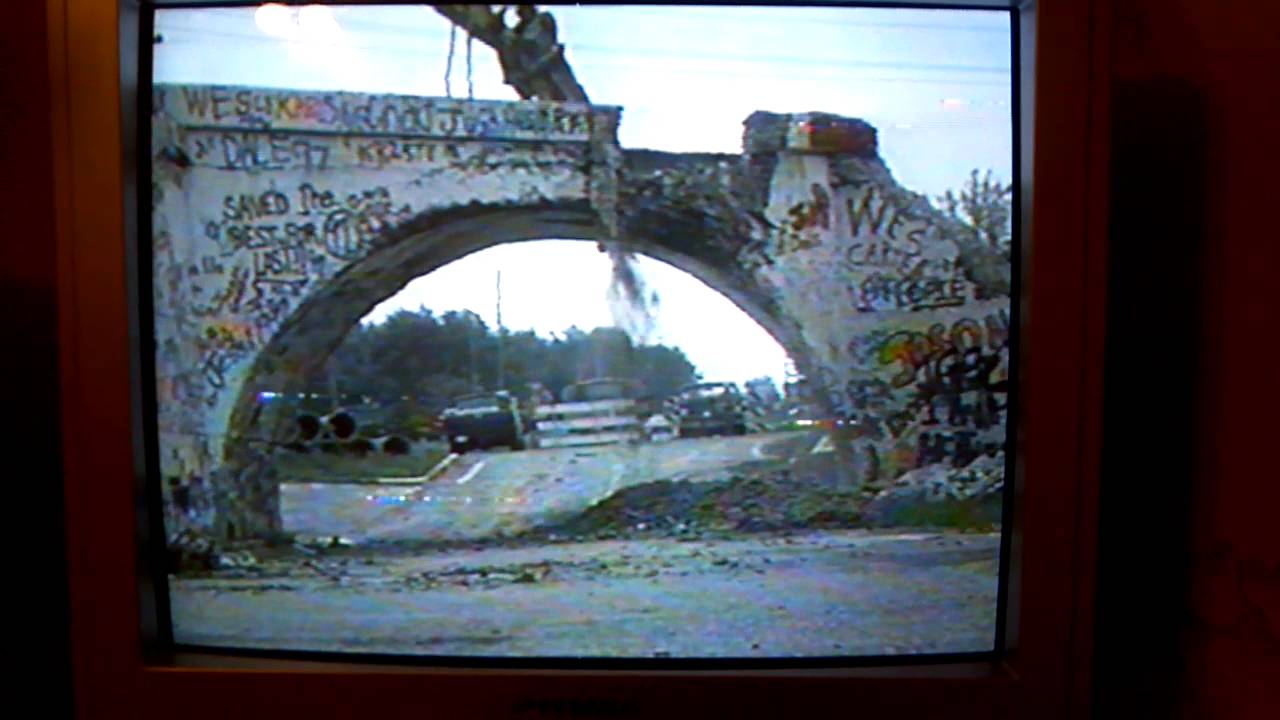 Norris City, IL Viaduct removal, 1996