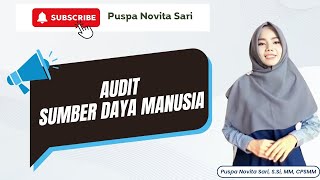 Audit Sumber Daya Manusia (Audit SDM) dalam Mata Kuliah Manajemen Sumber Daya Manusia