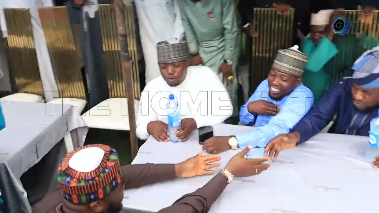 The Moment Sheikh Olohunkemi Arademi Al-Barkah arrived at his beautiful daughters, who turned brides