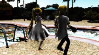 [MMD] Gangnam Style - Kagamine Len OLD & Akita Neru TDA [HD] 1080p