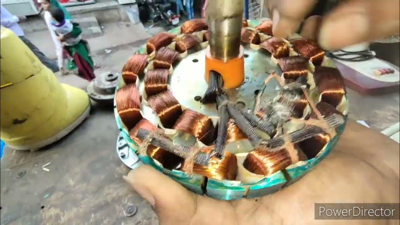 cromton ceiling fan ki winding machine se karne ka sabse asaan tarika