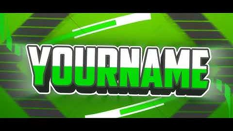 [Pzp] Green 2d Intro Template l Looks Like Ae? l 10 likes?