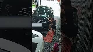 Title:Girl Saves Boy’s Hand From Car Hood Accident 😱 | Fast Thinking Hero