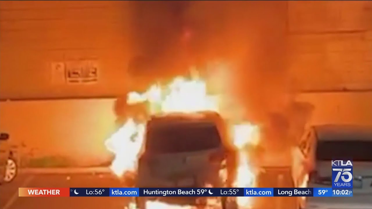 Nurse's car torched in Westlake