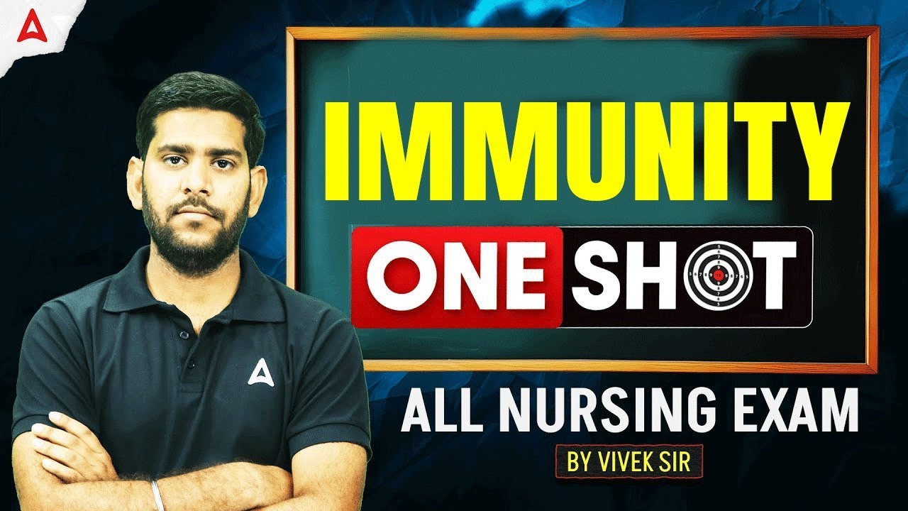 Immunity Nursing in One Shot | All Nursing Exams | Immunity Theory Lecture | 