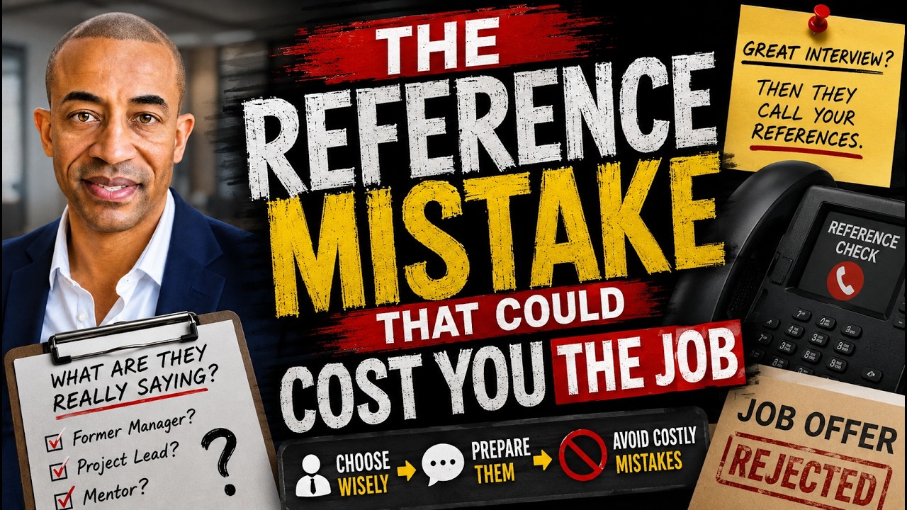 The Reference Mistake That Could Cost You the Job