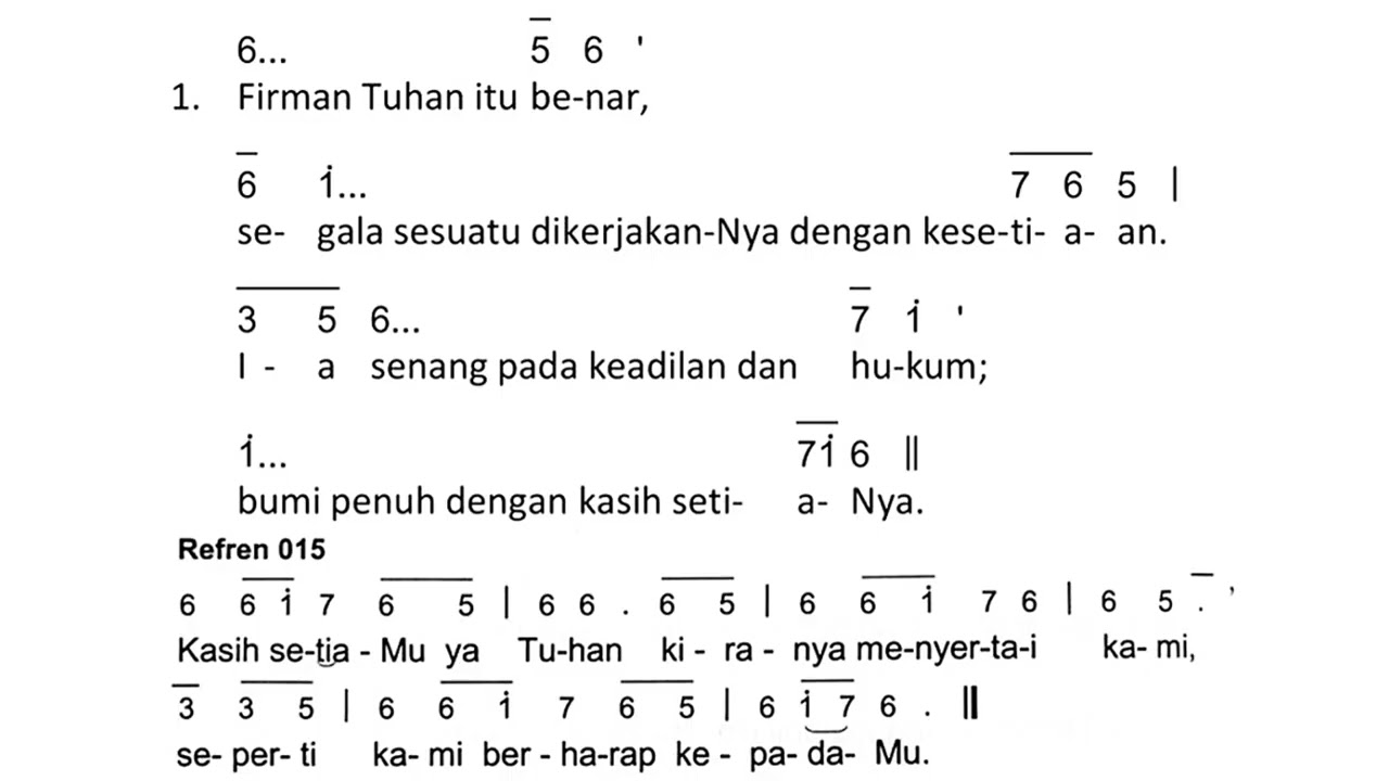 Minggu Prapaskah II | Mazmur Tanggapan | 1 Maret 2026 | Gereja Katolik