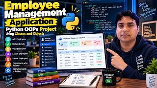 Python OOP Employee Management System | Inheritance, Classes, Exception Handling & Logging