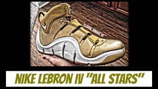Nike Zoom Lebron IV 4 All Star Game (Metallic Gold) Review + On Feet (2006 Nike Lebron 4)