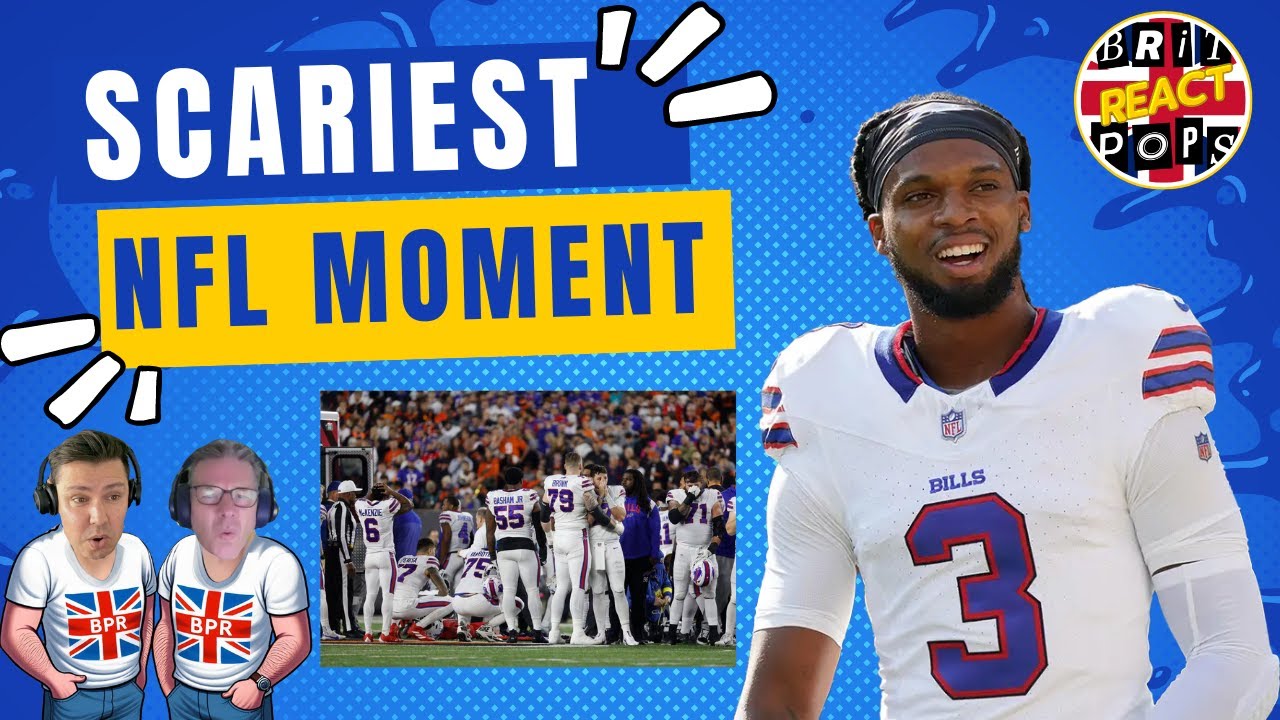 BRIT DADS REACT to The Scariest Moment in NFL History FIRST TIME ...