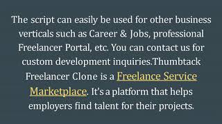 Readymade Thumbtack  Clone Script  -  DOD IT Solutions