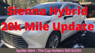 Sienna Hybrid 20,000 Mile UPDATE by Dad Doing Stuff 29,165 views 2 years ago 11 minutes, 43 seconds