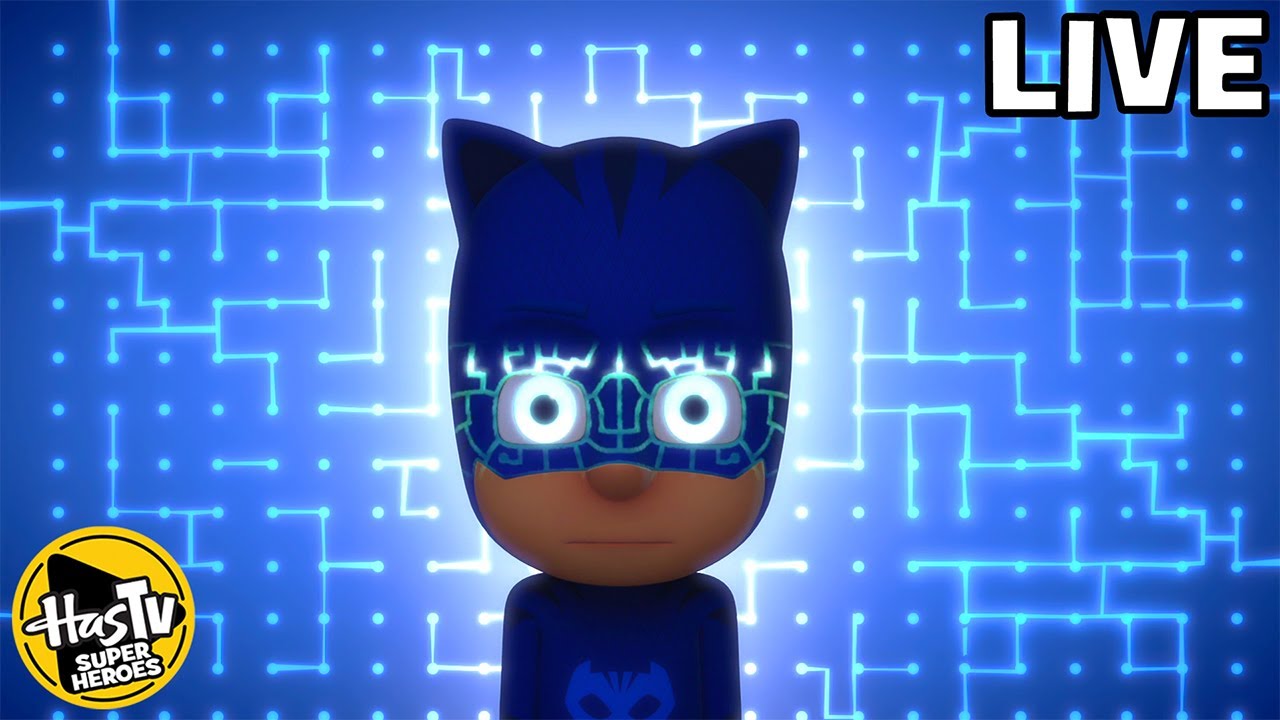 LIVE: 24/7 PJ Masks Full Episodes | Non-stop TV Stream