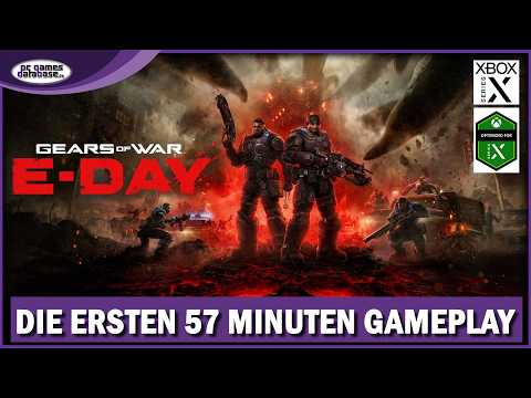 Gears of War: E-Day: Die ersten 57 Minuten Gameplay Xbox Series X deutsch im Qualitäts-Grafikmodus | PC Games Database