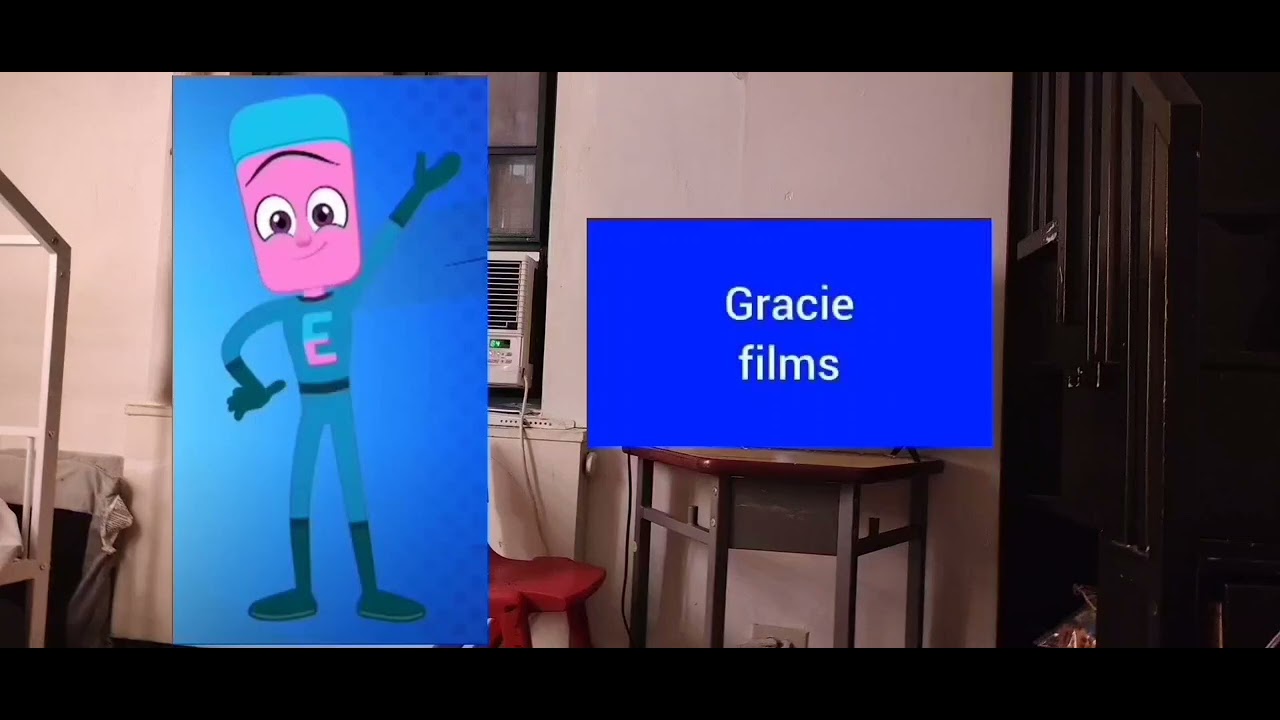 Gracie films logo the eraser parody 