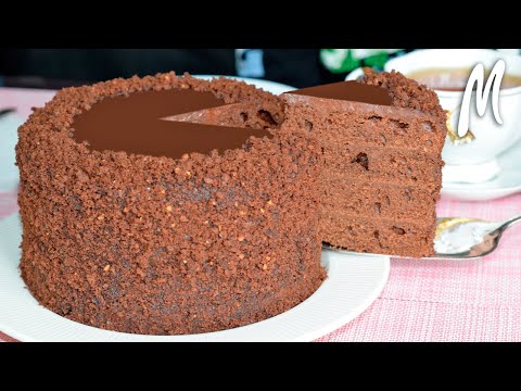 Видео: BOILING WATER AND THREE EGGS! SOFT CHOCOLATE CAKE