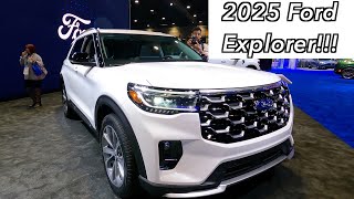 A Close Look at the Updated, 2025 Ford Explorer!!!