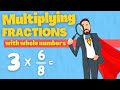 Understanding Multiplication of Whole Numbers and Fractions