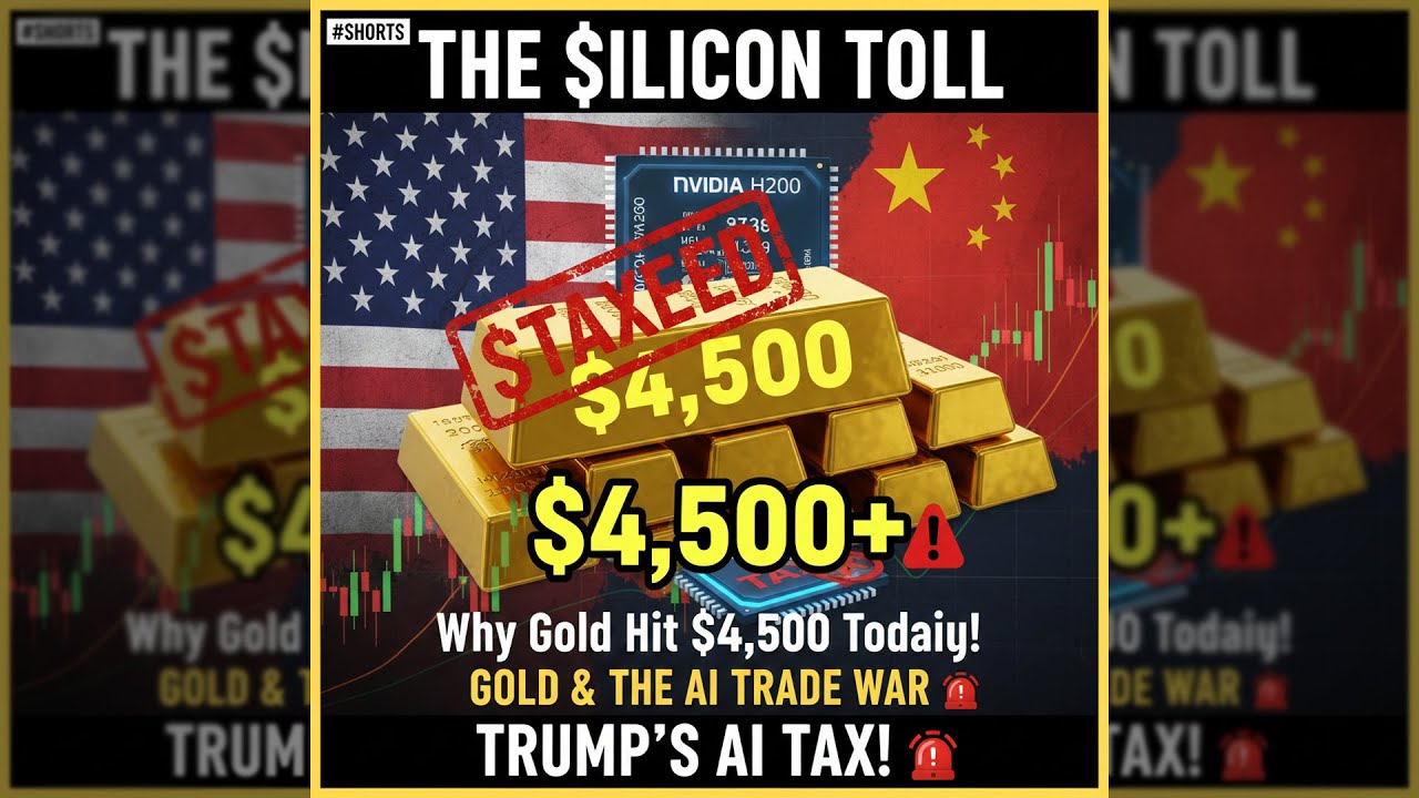 The $4,500 Gold Spike: Why Trump is Taxing Nvidia’s AI Chips