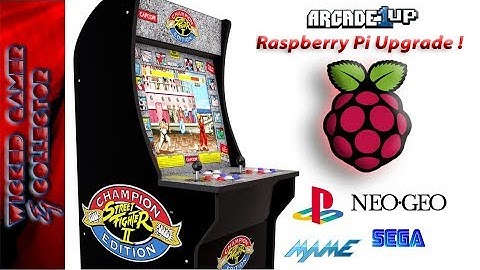 Arcade1up Raspberry Pi Cabinet Modding !