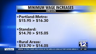 Oregon's minimum wage going up July 1