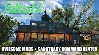 Fallout 4 THE BATCAVE & Sanctuary Command Center