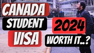 CANADA STUDENT VISA WORTH IT IN 2024 ?? NEW POLICY BY CANADA 🇨🇦