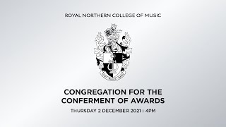 Congregation for the conferment of awards - PG graduates from 2021