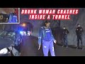 Sassy Drunk Woman Arrested for OVI After Causing Horrific Crash in a Tunnel