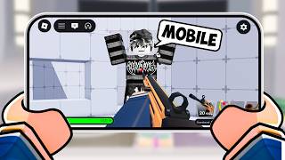 I Switched to MOBILE For 24 HOURS in Roblox RIvals... screenshot 5
