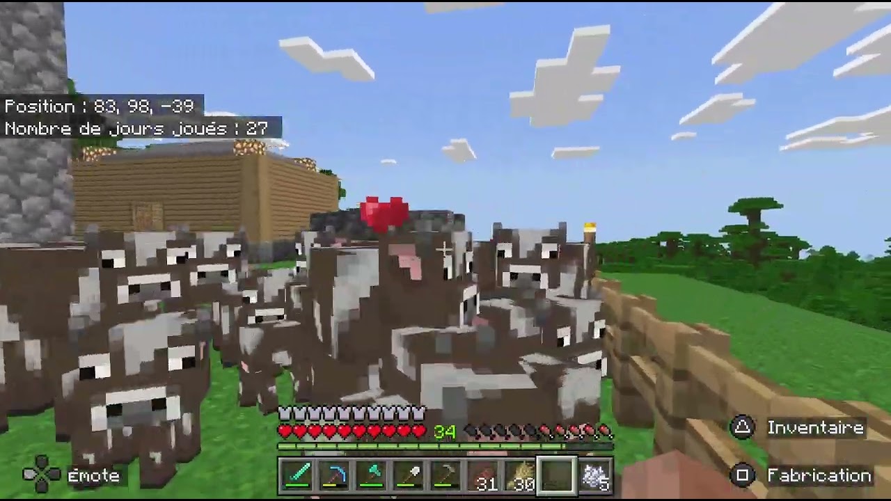 Minecraft ep 17 la table d' enchentement