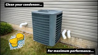 Clean Your Home AC Condenser For Maximum Efficiency, Performance & Longevity