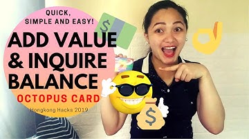 How to Add Value and Inquire Balance for Octopus Card in Seconds!