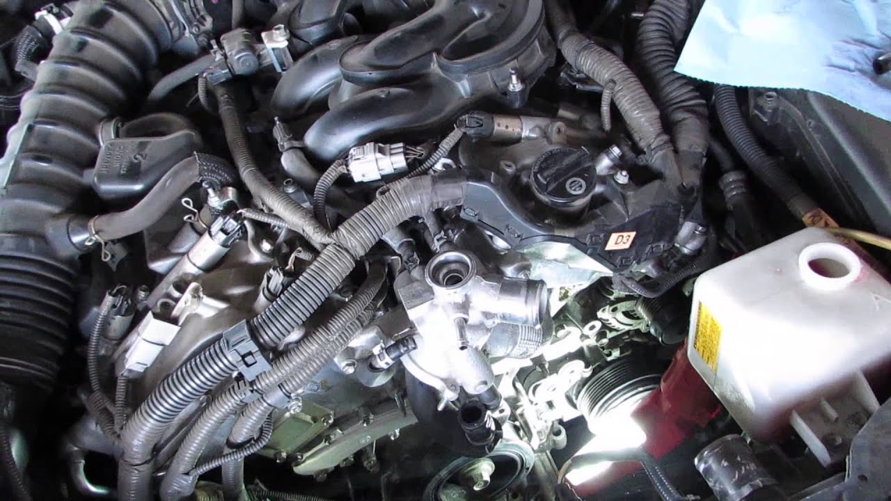 How Too Lexus GS 350 Water Pump Pt 3 YouTube