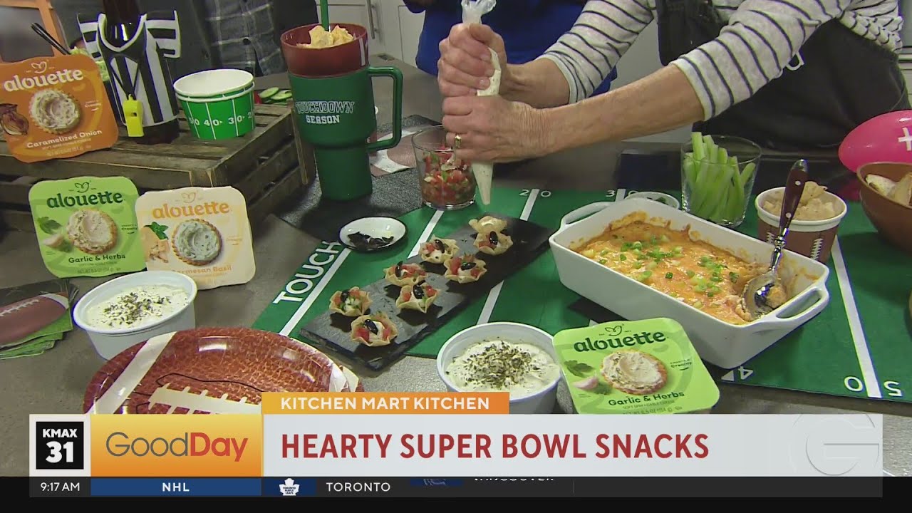 Hearty Super Bowl Snacks, 9am