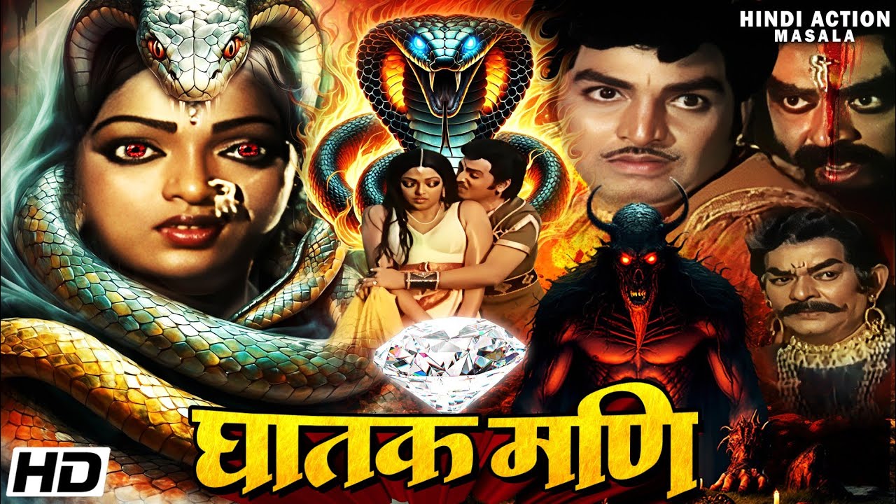 घातक मणि Ghatak Mani हिंदी मूवी | बॉलीवुड थ्रिलर मूवी | नरसिम्हा राजू | ज्योति लक्ष्मी |