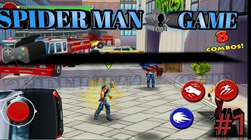 Ultimate Spider-Man -total-mayhem game play on Android and iso/ part 1 🕷🕷🕷🕸🕸