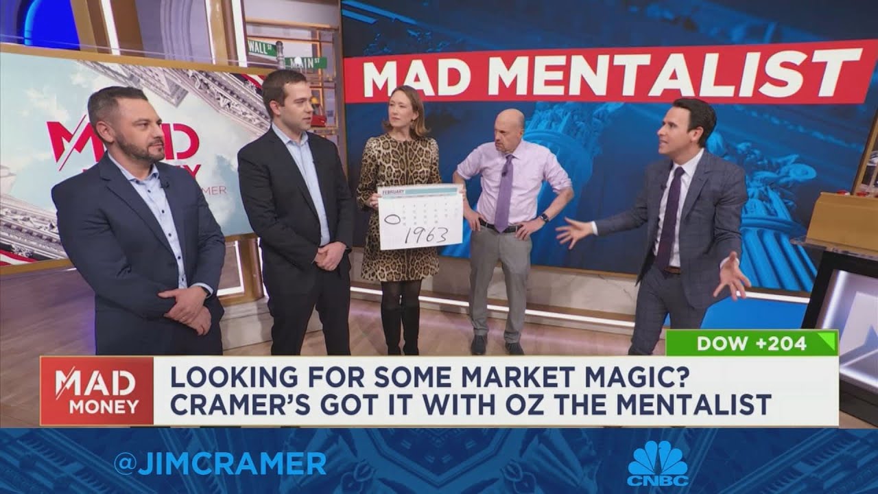 Jim Cramer conjures market magic with Oz The Mentalist