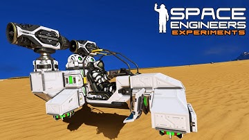 Space Engineers Experiments: Hover Engines Mod Spotlight And Testing