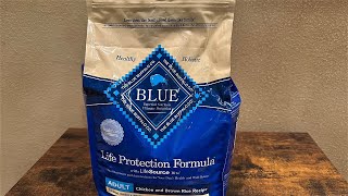 Blue Buffalo Chicken and Brown Rice Dry Dog Food Review